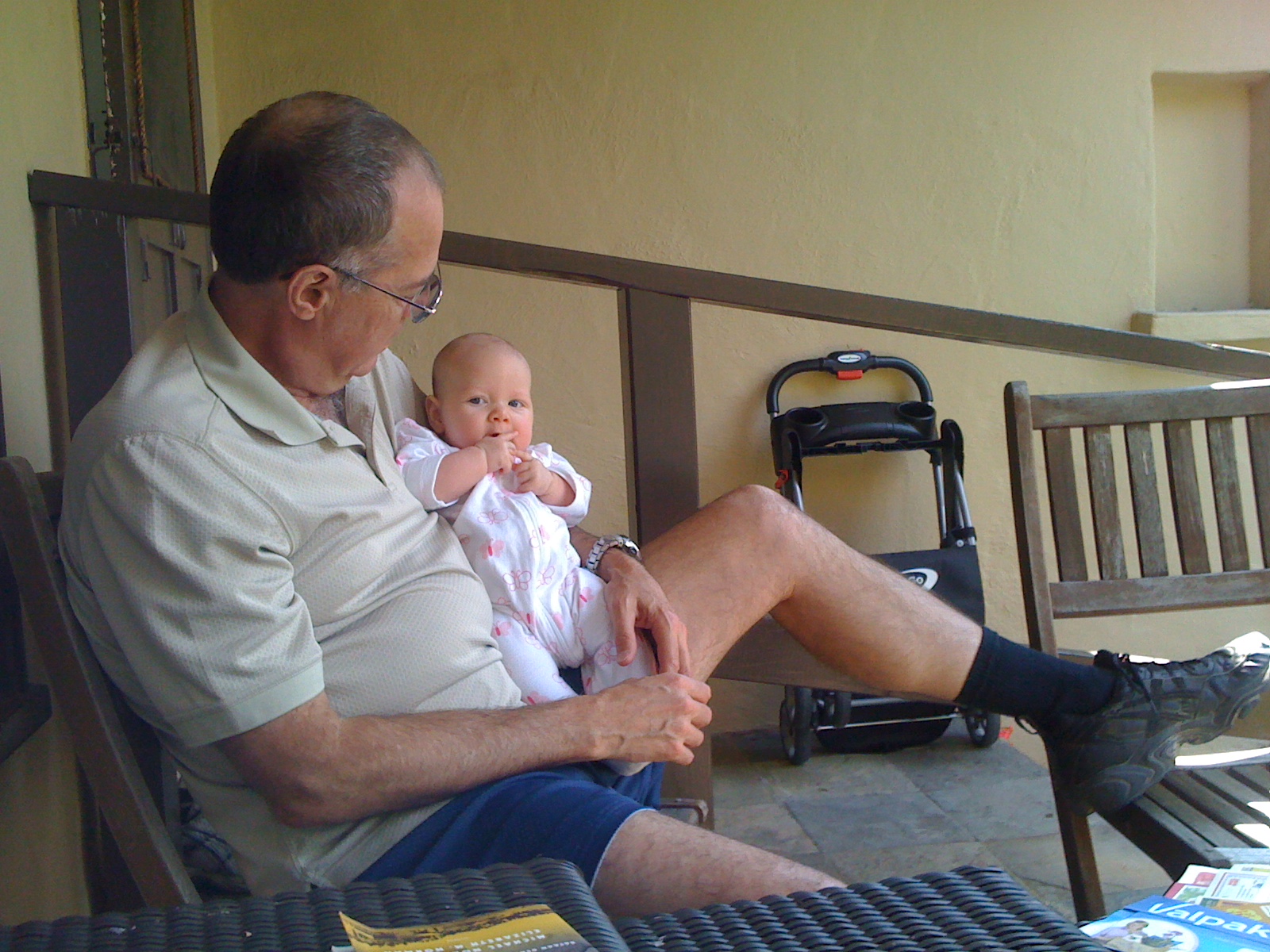 Brooke Babble: Grandma and Grandpa Visit!