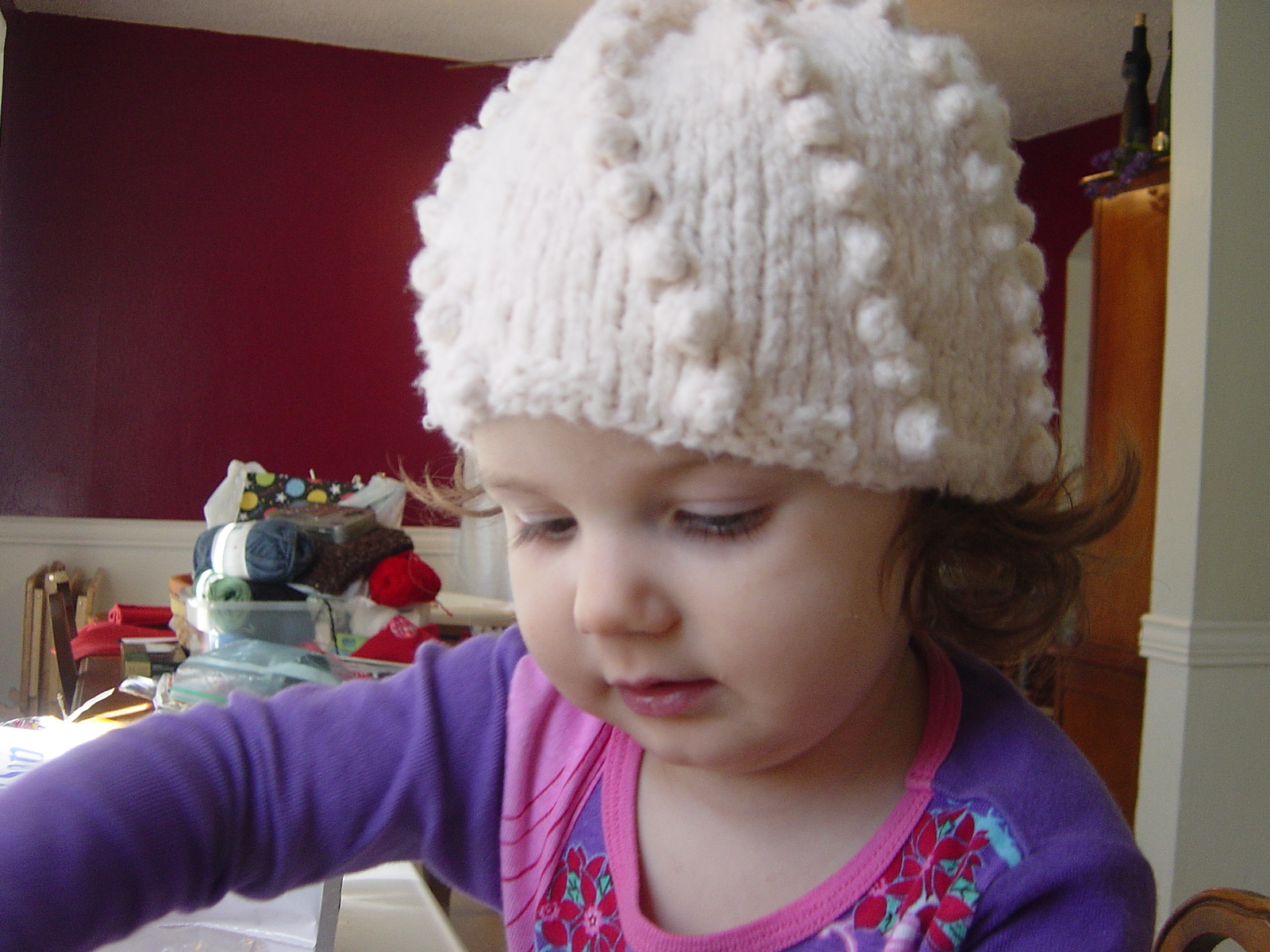 Cheryl's Knitting: Bobble Hat Pattern