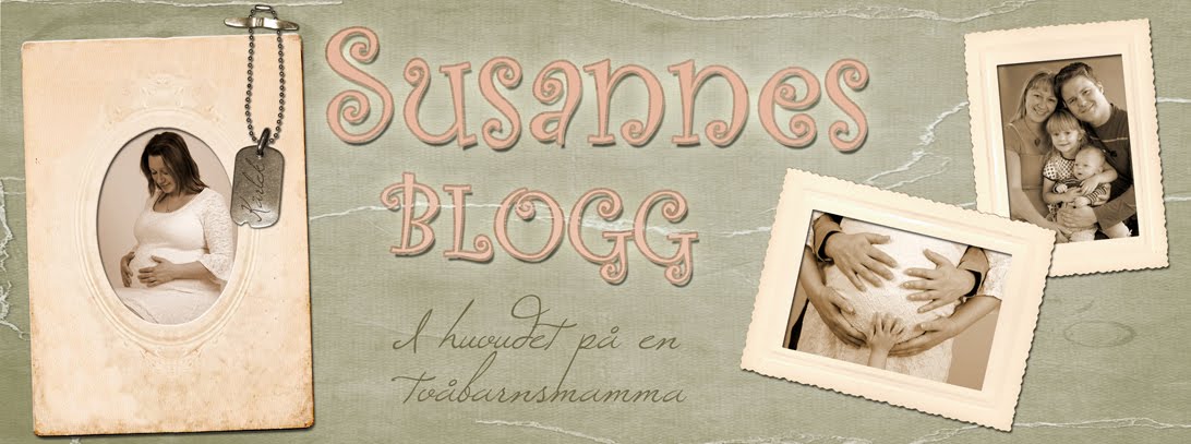 Susannes blogg - i huvudet på en tvåbarnsmamma