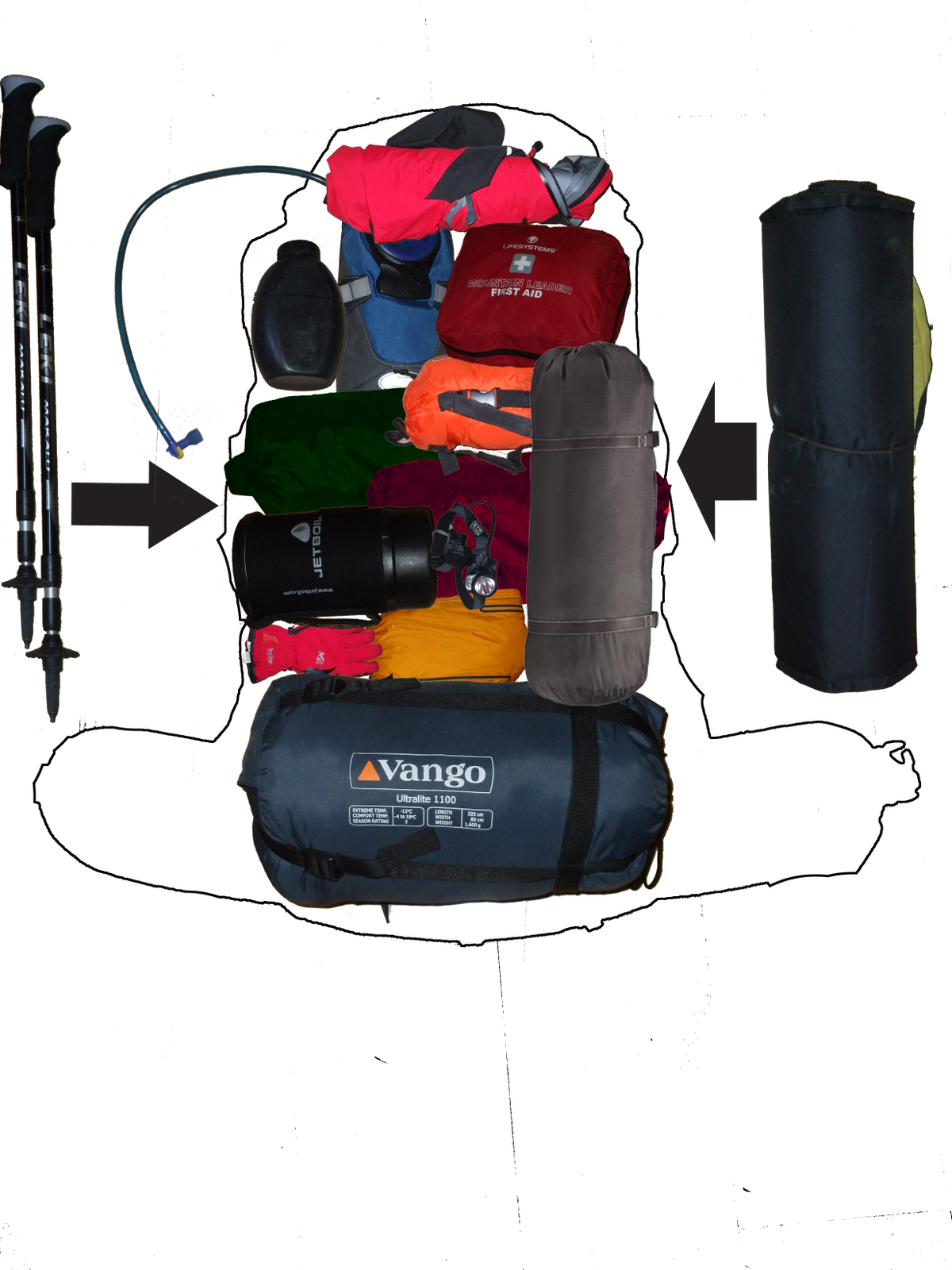 Backpack tent 3 person