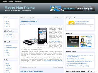 Maggo Mag Theme