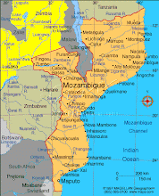 Map of Mozambique