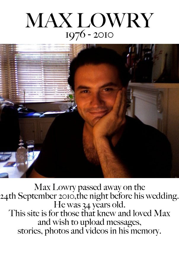 MAX LOWRY 1976 - 2010