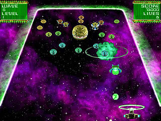 Invasion Waves: an update of arcade classics Super Breakout and Arkanoid