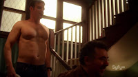 Eddie McClintock shirtless on Warehouse 13