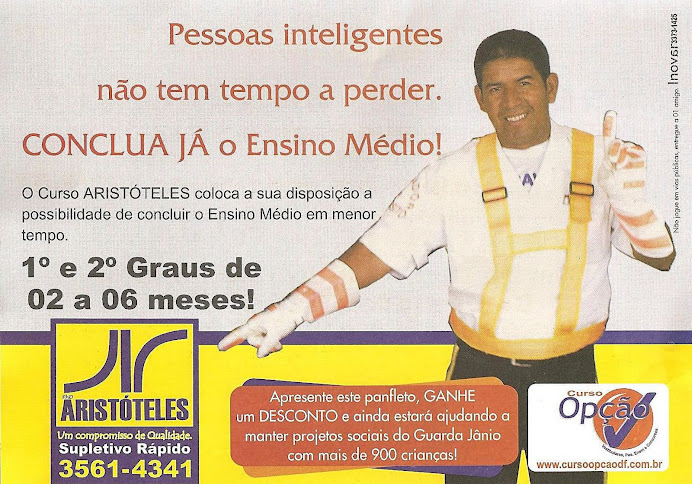 Agora é a sua vez!!!