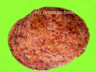 vegetable-chappathi