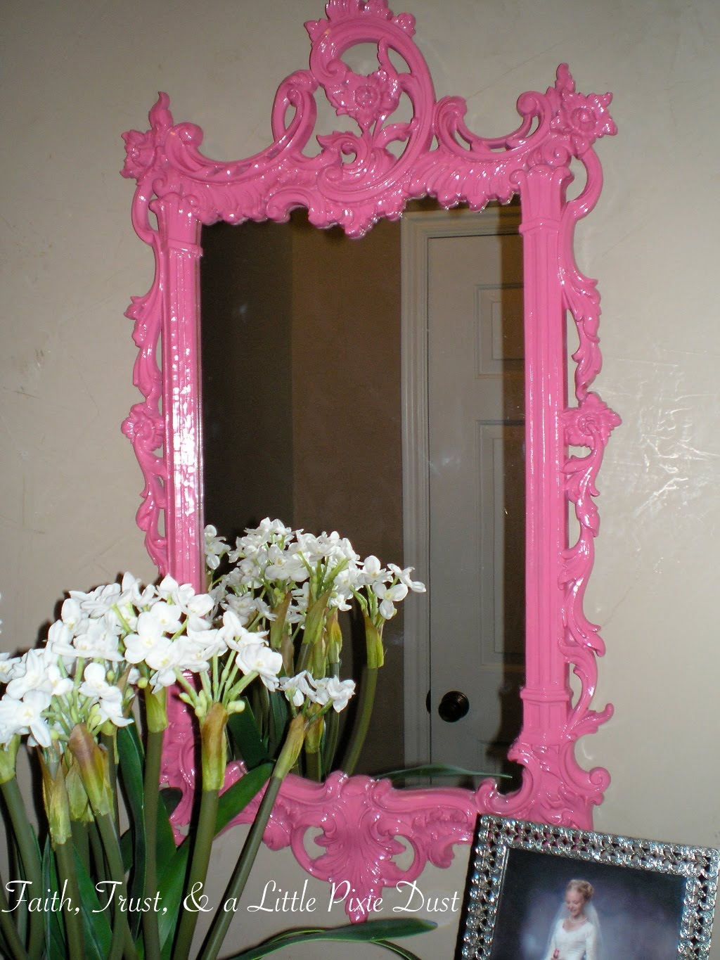 Honey I'm Home Thrift Store Mirror Redo