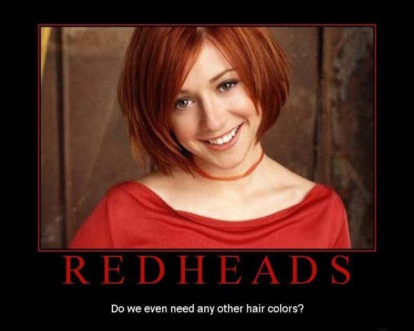 natural red head