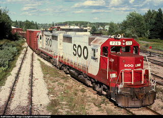 Soo Line Train at Trout Lake Soo Line Train at Trout Lake