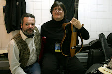 Con Mario Contreras de Quilapayún  (foto Cristian Pineda) Magallanes - Chile
