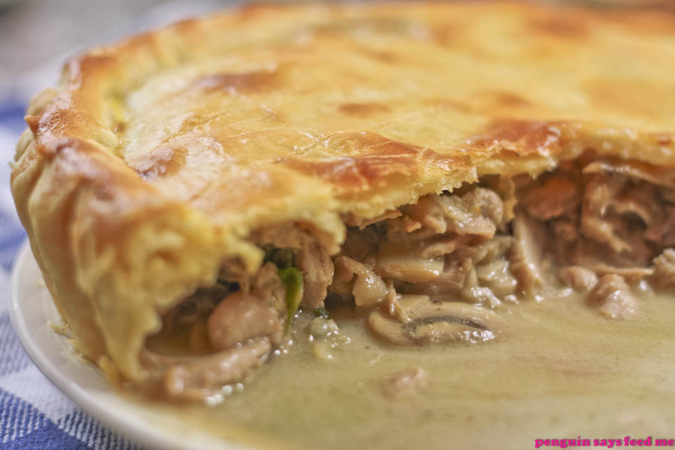 Penguin says Feed Me Maggie Beer's Country Chicken and Mushroom Pie