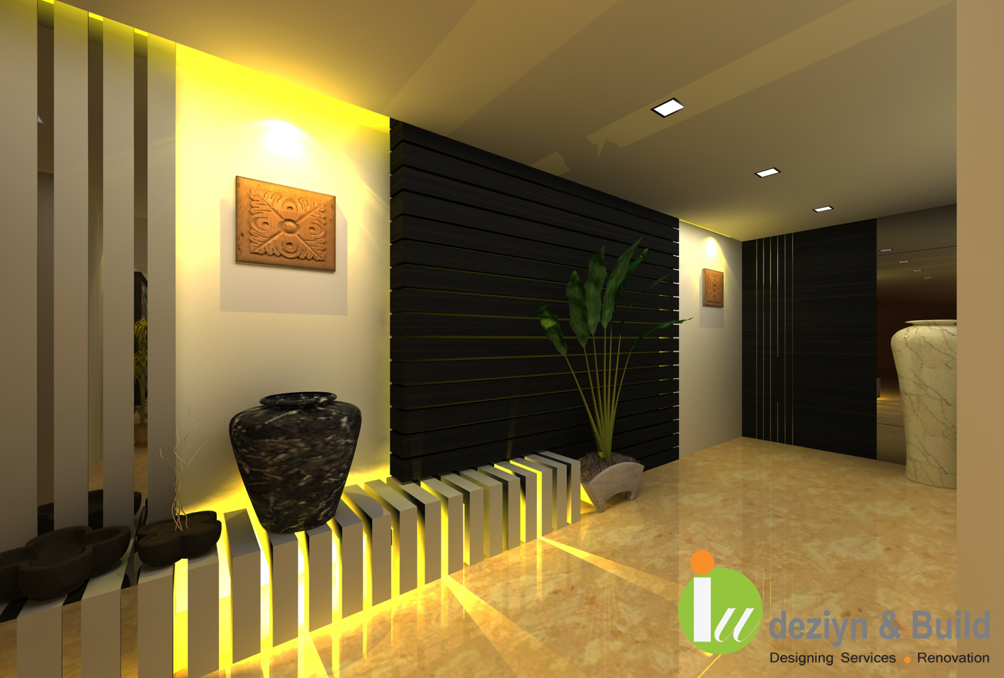 intex.interior: Reception and Lift Lobby Design intex.interior: Reception and Lift Lobby Design