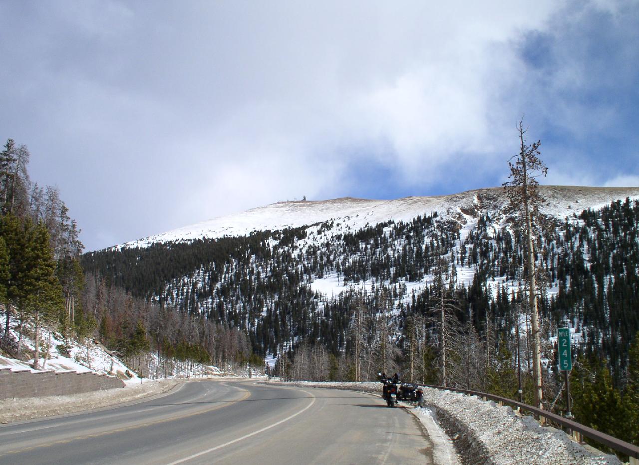 A Redleg's Rides Seeking snow at Berthoud Pass