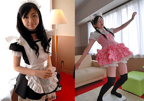 Teen maid dont inside huge