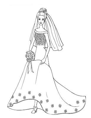 Barbie Coloring Sheets on Barbie Coloring Pages 01 Jpg