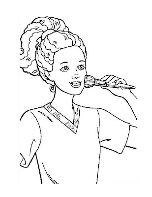 Barbie Coloring Sheets on Barbie Coloring Pages  Coloring Pages Of Barbie