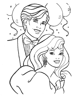 Barbie Coloring Pages