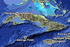 Cuba desde el espacio