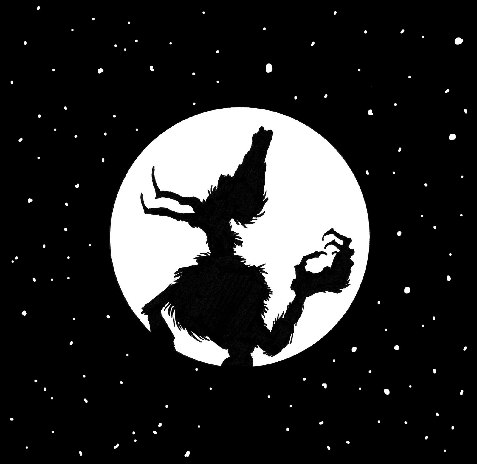 Werewolf Silhouette