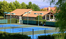 View of the Tennis Courts from our Patio