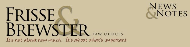 Frisse & Brewster News & Notes