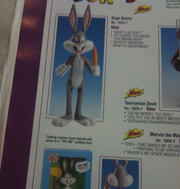 talking bugs bunny doll