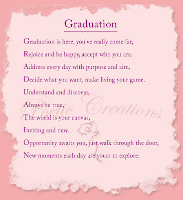 Graduation Poems