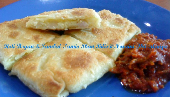 Sajian Bersama Ibu Manja Roti Boyan Sambal Tumis Ikan Bilis