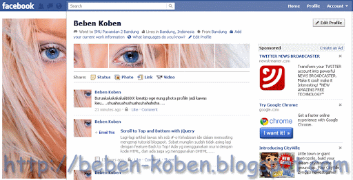 profile facebook