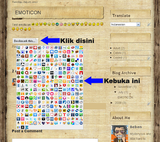 share/bookmark