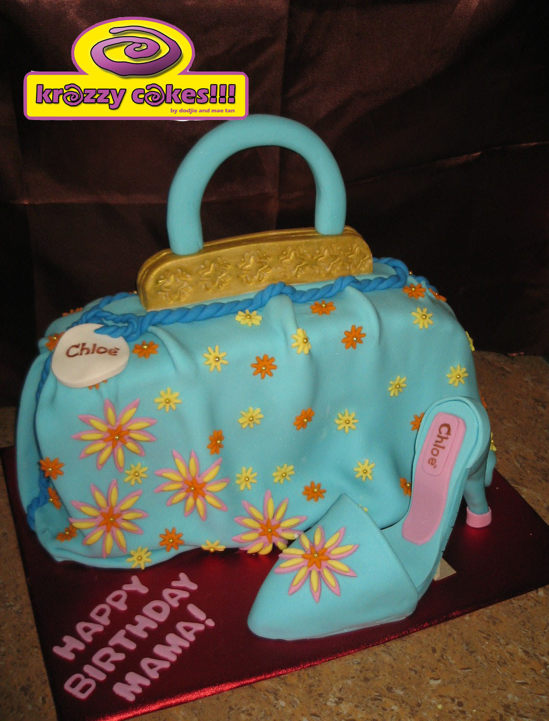 Krazzy Cakes!!! Shoe and bag cake