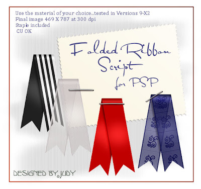 Preview Folded Ribbon Script- Click to enlarge