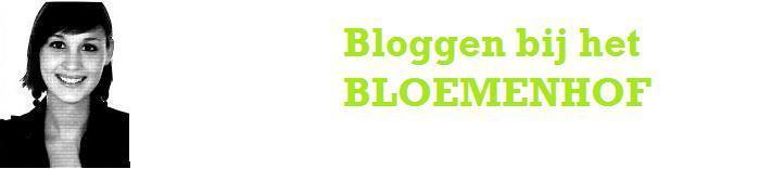 Bloggen bij het Bloemenhof
