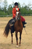 4-H Horseback Rider with Helmet