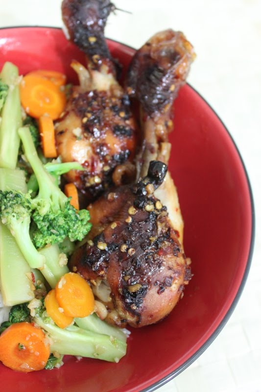 More than Words Spicy Honey Teriyaki Chicken Drumsticks