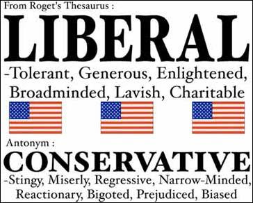 Liberal vs. Conservative