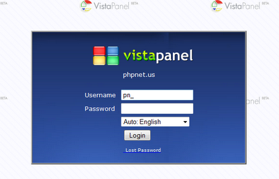 login cPanel