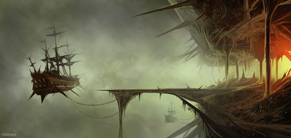 RamsesMelendez - Hellmh Land Digital Concept Art by RamsesMelendez - Hellmh Land