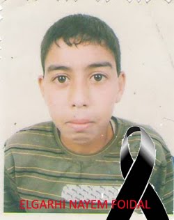 ELGARHI NAYEM FOIDAL MOHAMED SUEIDI, de 14 años