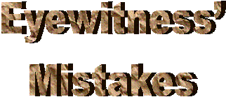 Eyewitness’ Mistakes, Tampa Defense Attorney, Witness, Criminal Defense, False Arrest Eyewitness’ Mistakes, Tampa Defense Attorney, Witness, Criminal Defense, False Arrest