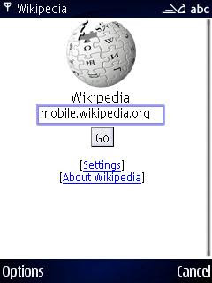 wikipedia mobile