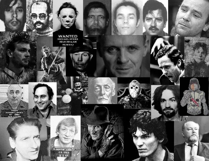 Serial Killer Collage