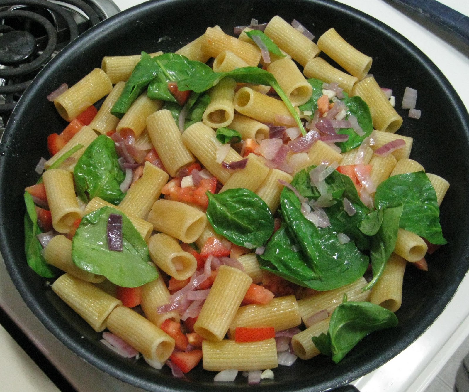 The Couple That Cooks Together... Pasta Fresca with Parmasean Crusted