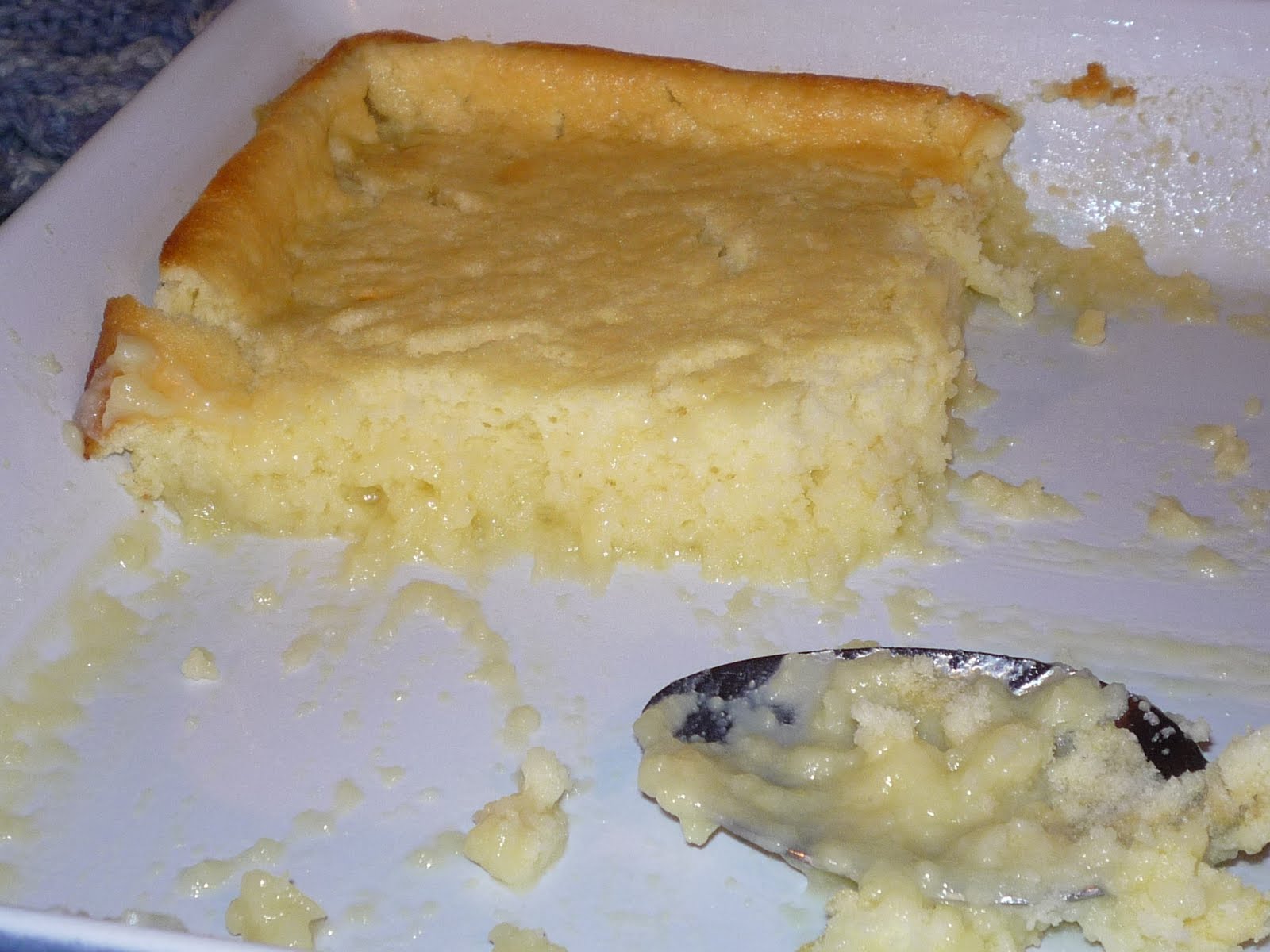 ReTorte Magazine Monday 59 Lemon Buttermilk Pudding Cake