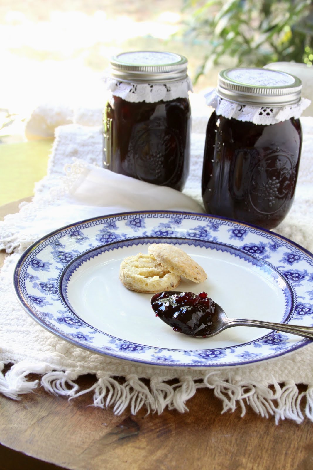 ShowFood Chef Peach & Blueberry Ginger Jam Video Interview