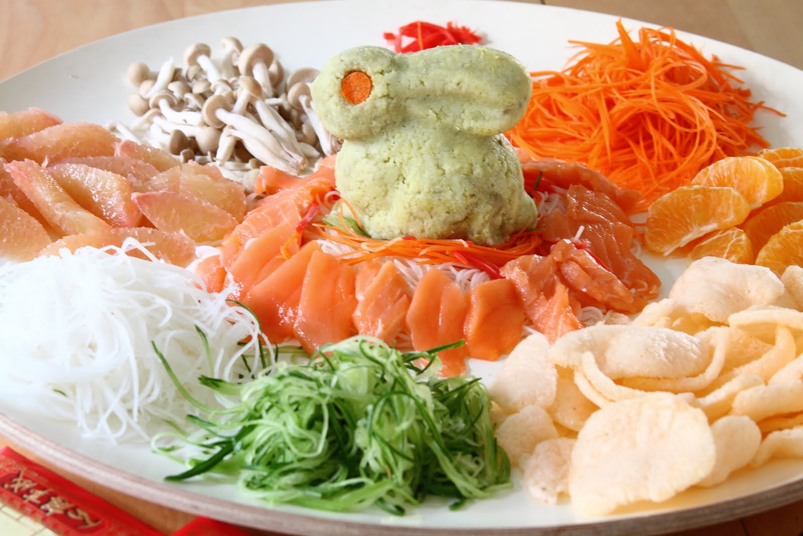 chinese new year food yusheng