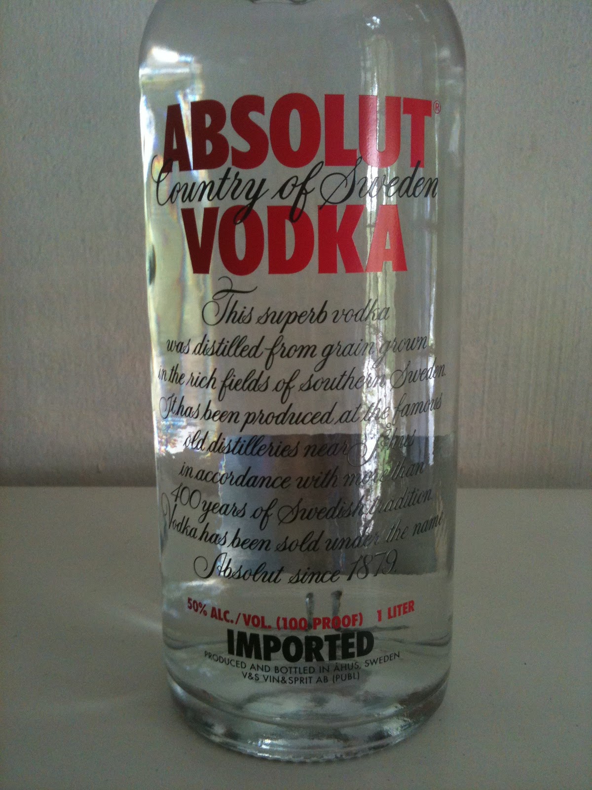 In a Absolut World, Absolut Juz Absolut Vodka Red Label