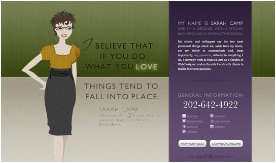 illustration in web design