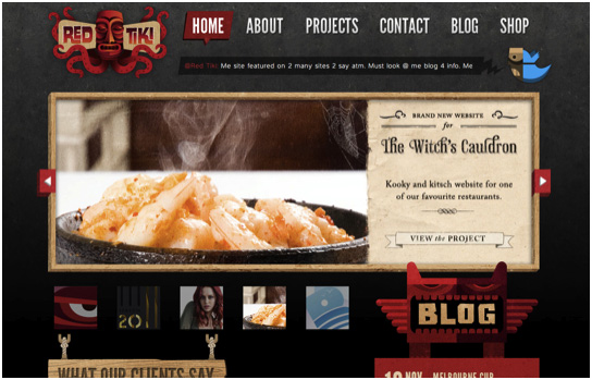 illustration in web design